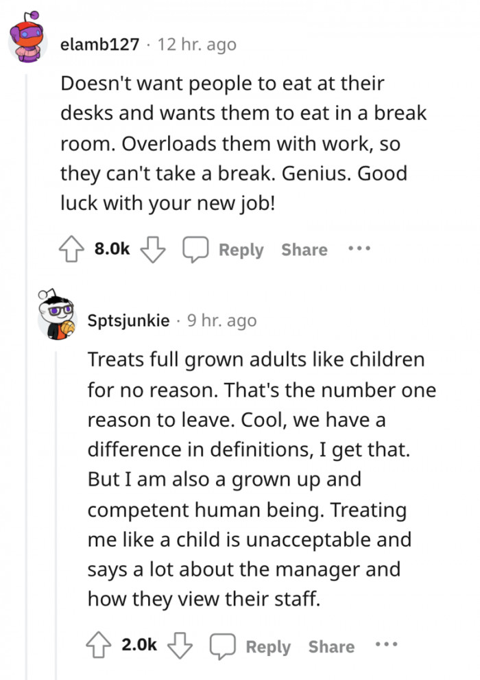 Good luck with your new job!