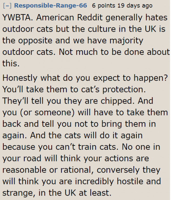 The UK and the US have different opinions on the matter.