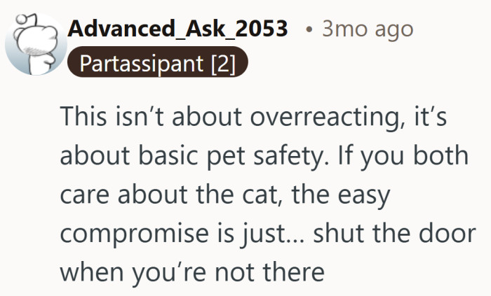 To many, this wasn’t drama at all. It was basic pet safety with an obvious answer.