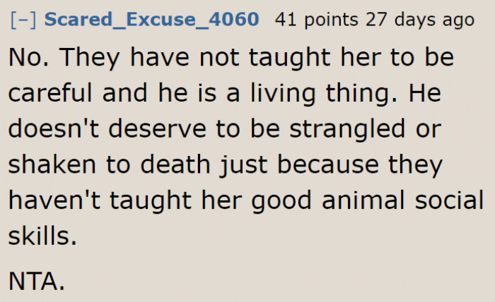 It's the parents' fault for not teaching their child how to handle dogs.