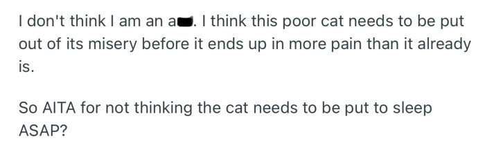 Now, OP has decided to bring the matter to the Reddit community for mediation