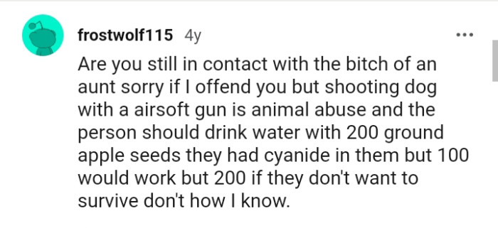 This Redditor wants to know if the OP is still in contact with the aunt