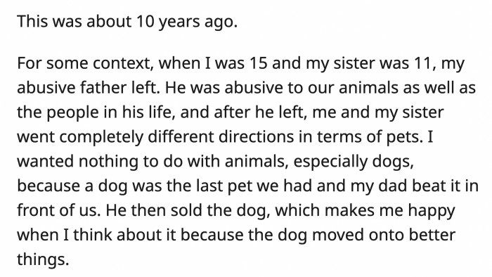 You can read OP's full post below: