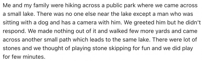 Here's how it began.