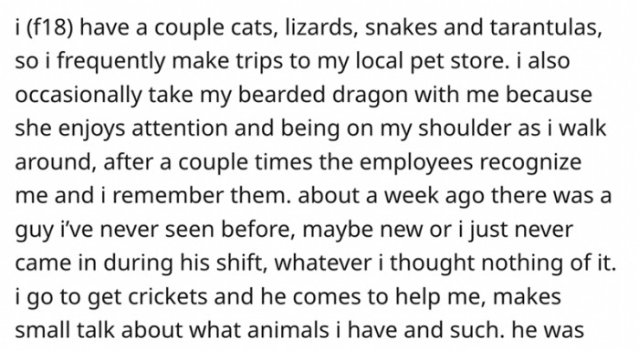 The employees recognize me and I remember them