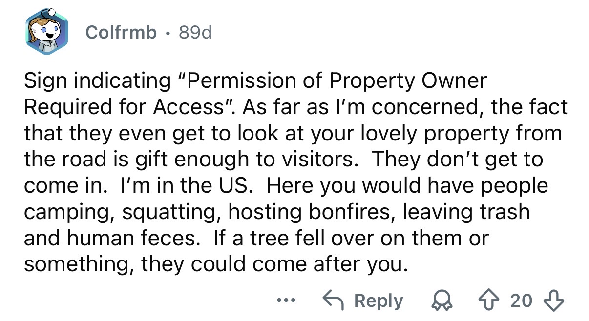 “They don’t get to come in.”