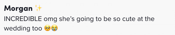 She's going to be so cute