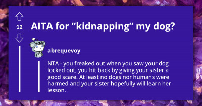 Redditor "Kidnaps" Family Dog To Teach Younger Sister A Lesson, Gets An Earful From Mom For It