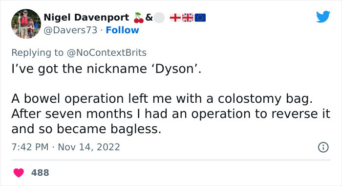 2. This user was nicknamed Dyson
