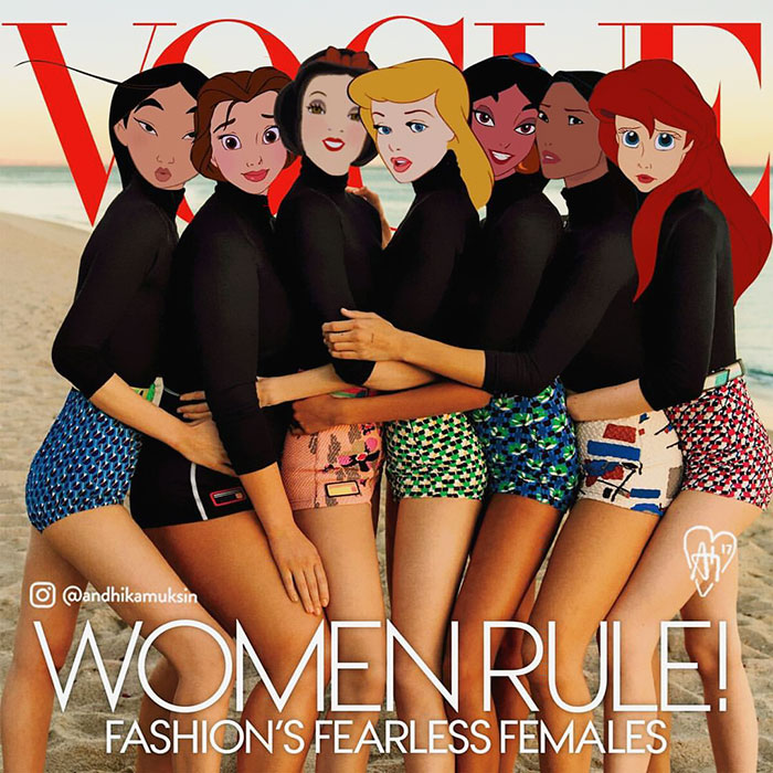 1. Vogue features princesses.