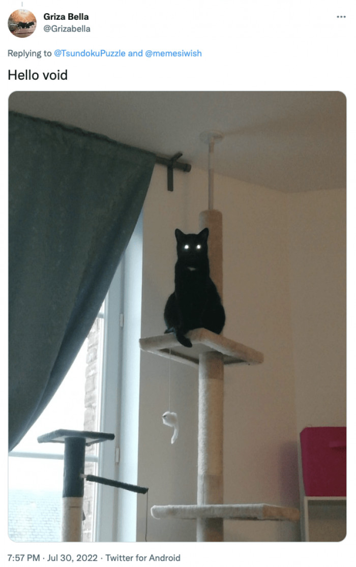 8. What are you lookin' at?