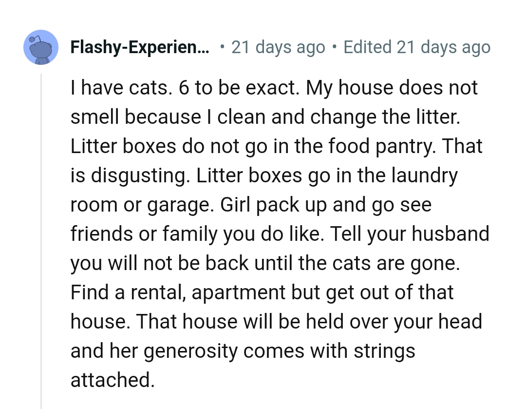 That House Will Be Held Over the OP's Head