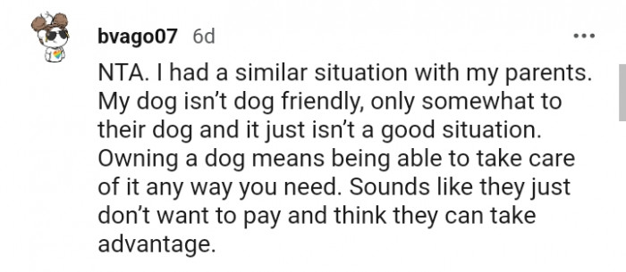 Sounds like they don't want to pay