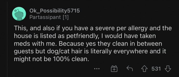 Sandra should have taken the necessary precautions.