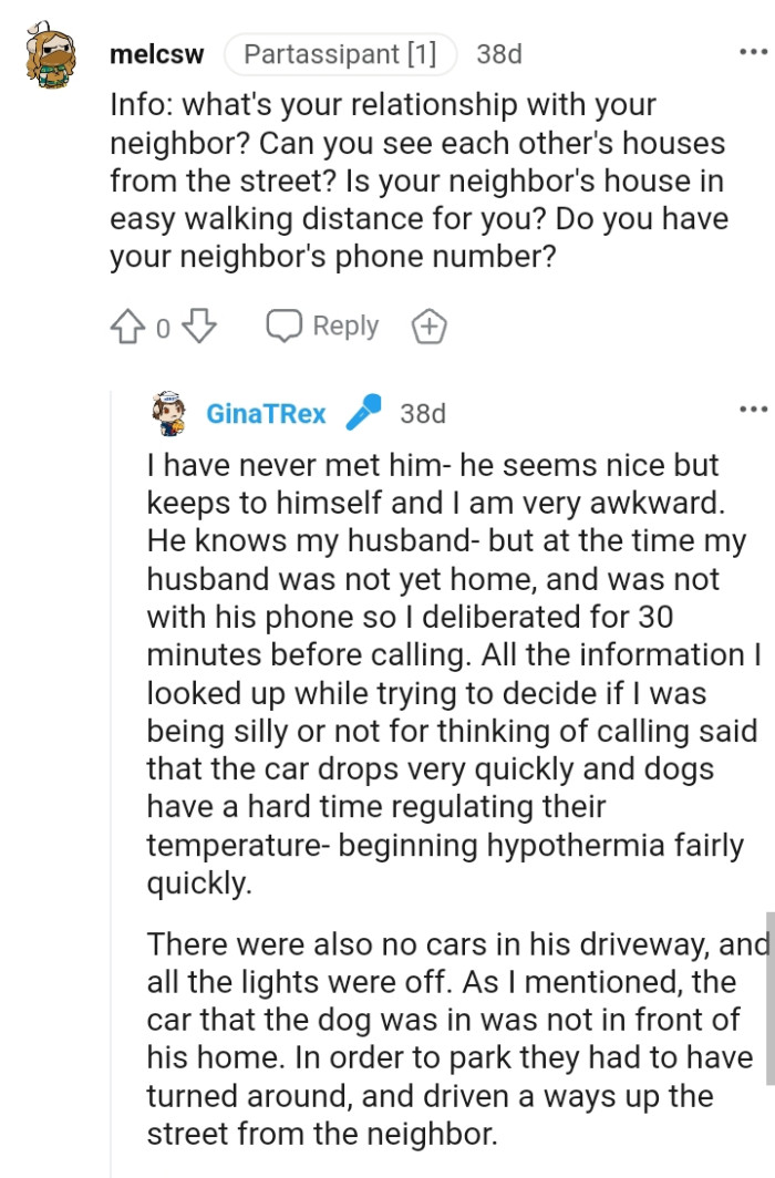 This Redditor needs some information before deciding on a verdict