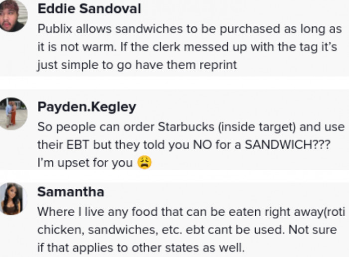 Woman Uses EBT At Publix And Was Denied A Sandwich Because They Heated It woman-uses-ebt-at-publix-and-was-denied-a-sandwich-because-they-heated-it