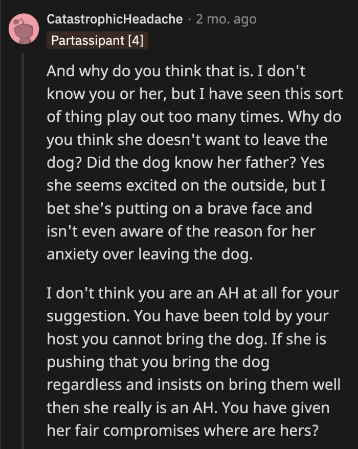 It's not surprising that she's willing to die on this hill because she probably didn't consider how challenging the season will be for her.