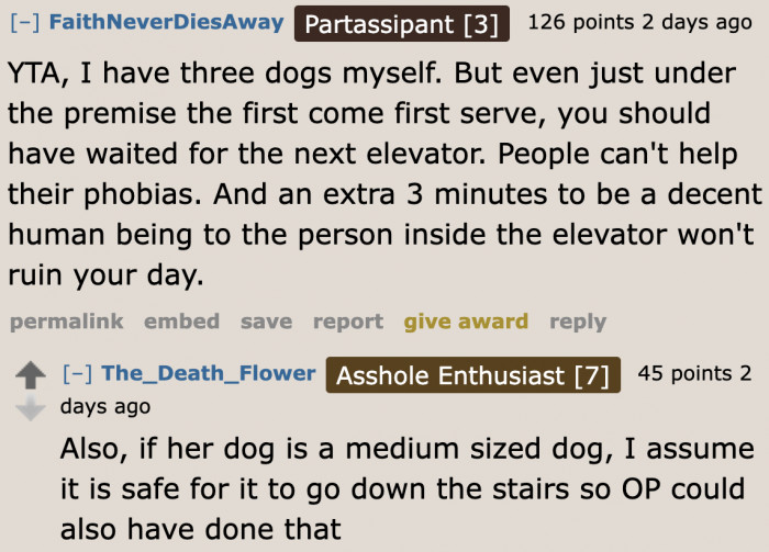 It's better to wait than to ruin someone's day.