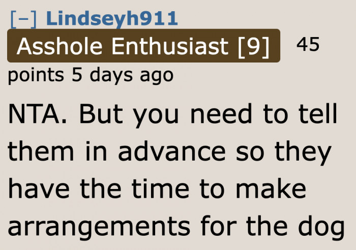 It wouldn't hurt to explain the situation to the relatives so that they can prepare for the visit in advance.