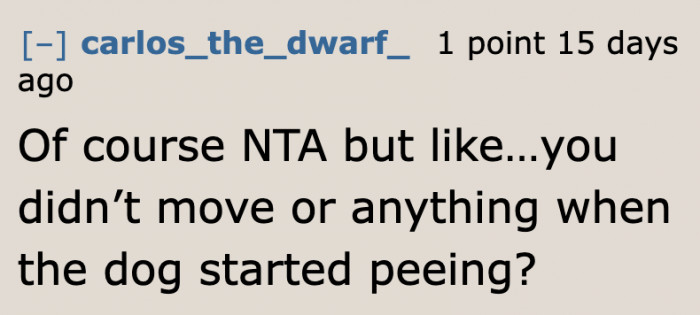 For this Redditor, she could've done something besides telling off the man.