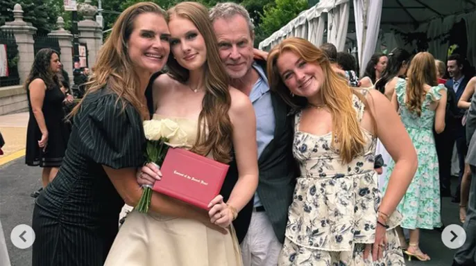 All smiles and family pride! The Shields-Henchy clan celebrating life’s milestones together