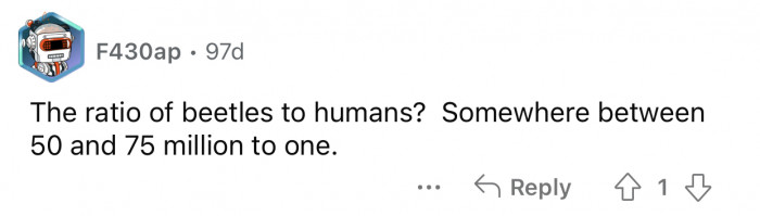 Someone needs to give us accurate figures on that.