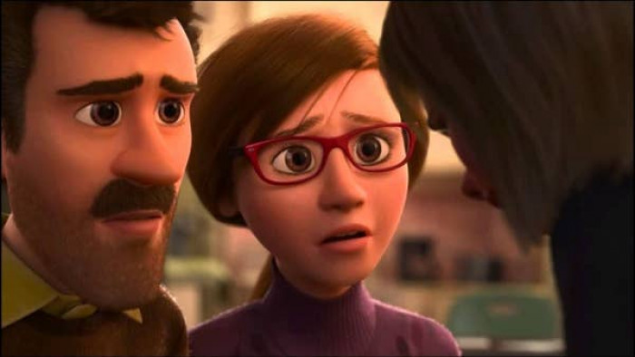 9. In Inside Out, Riley acknowledges her sadness: