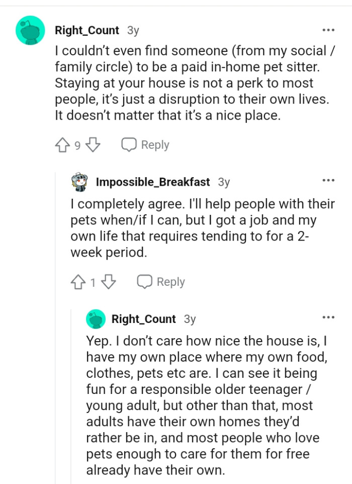 It Is Just a Disruption to Their Own Lives