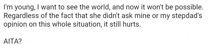 Honestly, this is the only reasonable point OP may have