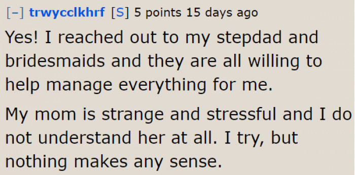 And there are people willing to help too.