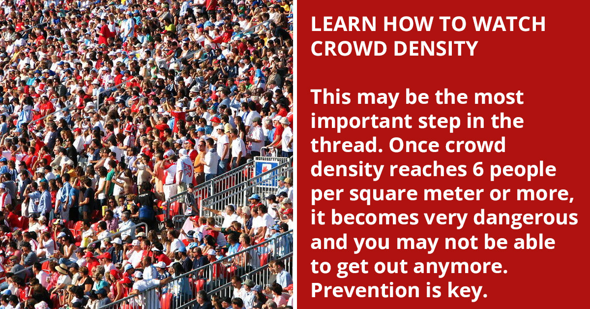 If You Ever Find Yourself In A Crowd Crush, Here Are 24 Life-Saving Tips For You To Remember