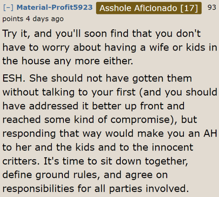 His Family Would Hate Him If He Continues His Plans.