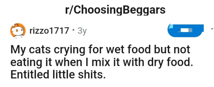 Here is the very short entitlement story