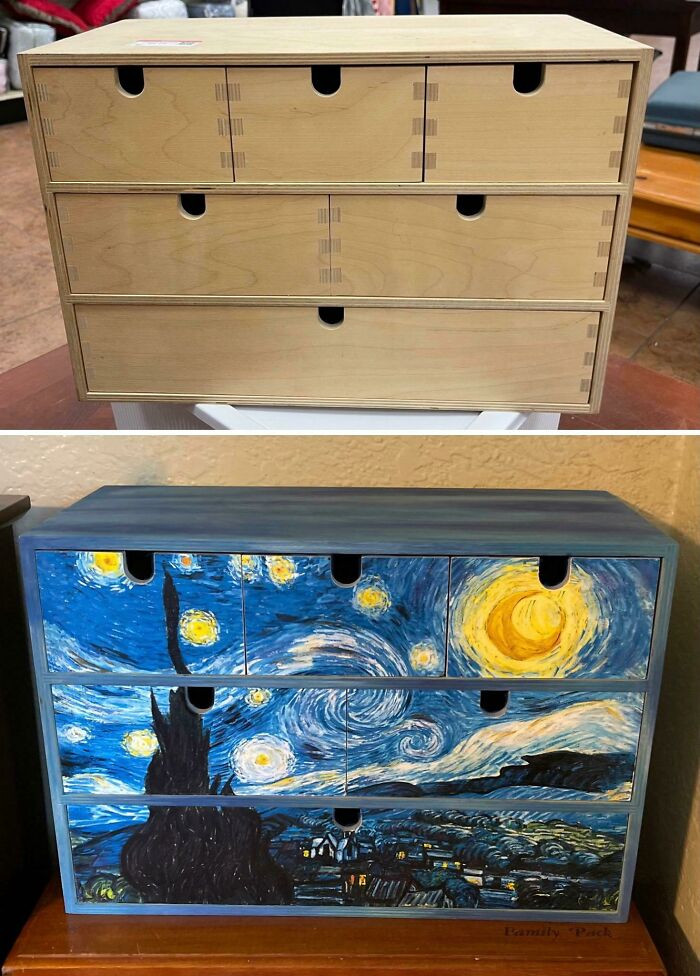 10. Ikea drawer made more awesome with paint