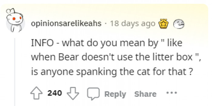 People didn't ignore this sentence.