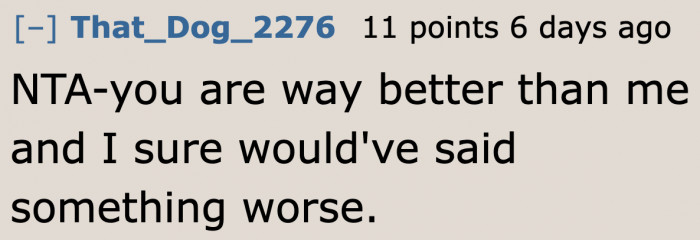 Others would have done something worse to the brother.