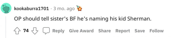 What OP Should Tell His Sister's BF