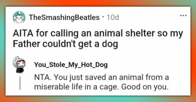 Redditors Support Man Who Took Drastic Steps To Ensure His Father Doesn’t Succeed In Adopting Another Dog