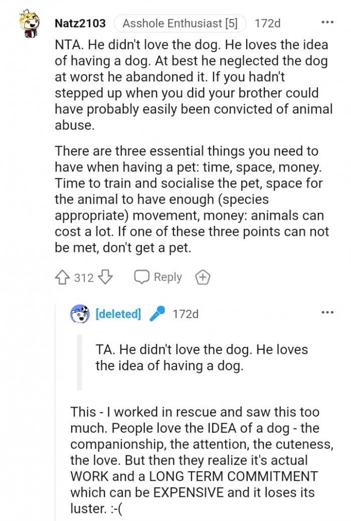 15. He loves the idea of having a dog