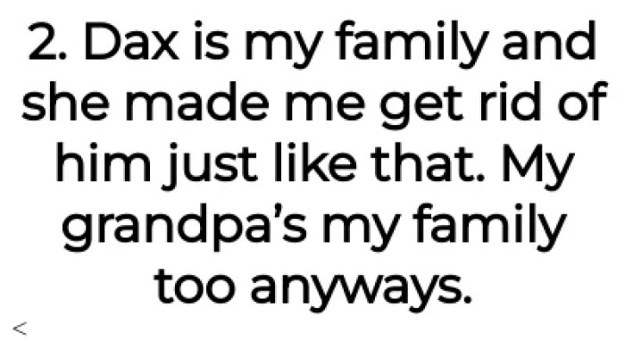 The OP chose his dog over his mom and mom's fiancé.