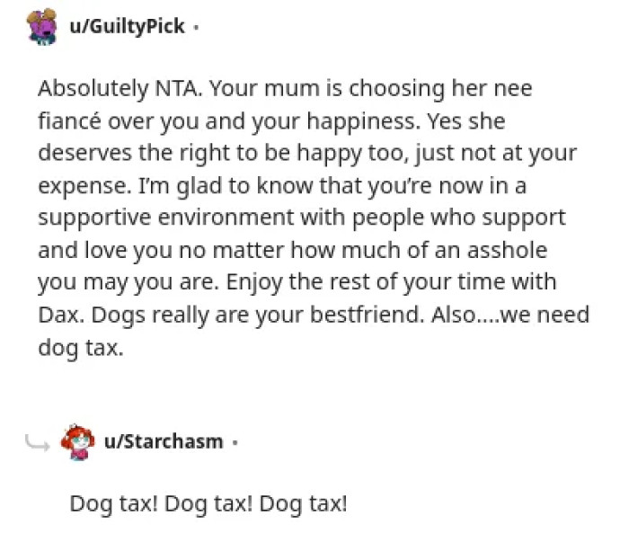 Dogs are family. People shouldn't easily get rid of them.