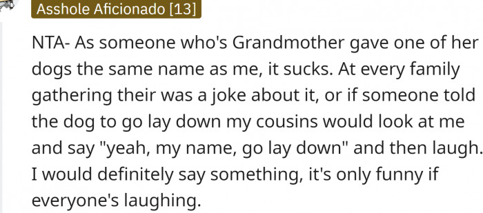 Redditor in a similar situation says: