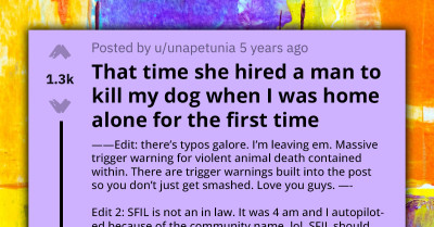 Redditors Tear Up At A Man's Emotional Story Of How His Stepdad Hired A Man To Kill His Dog While He Was Home Alone