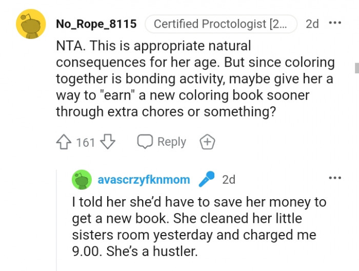 Coloring together is a bonding activity