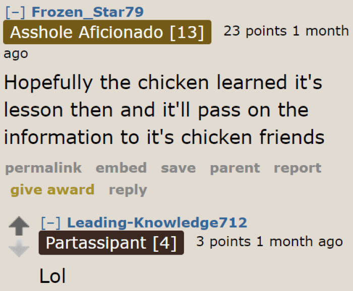 Some Redditors made the conversation light by cracking jokes.