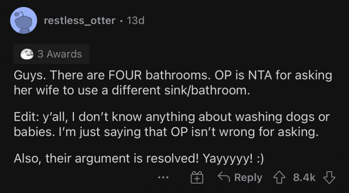 It's never wrong to ask.