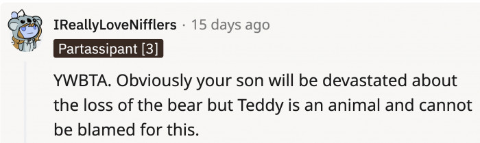 The situation makes it difficult to decide, but this is from people who think OP would be TA if he rehomes Teddy