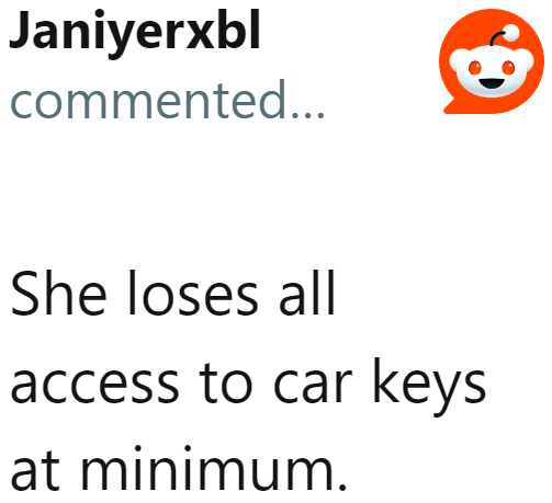 The OP shouldn't allow the girlfriend to use the car anymore.