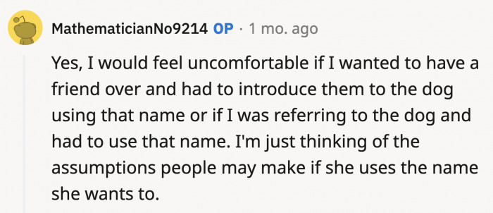 OP is blowing this way out of proportion