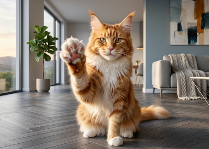 What patterns can a Maine Coon tabby mix have?